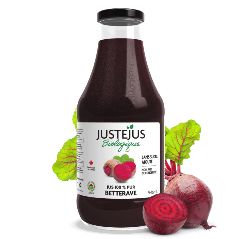 Jus de betterave biologique